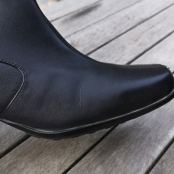 Collège leather ankle boots - Picture 5 of 16